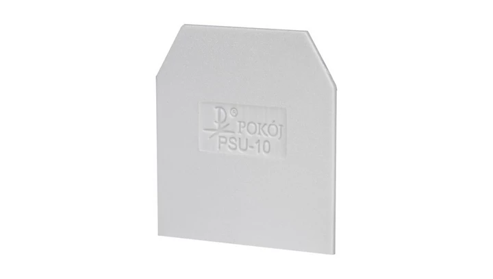 Płytka skrajna przegroda szary PSU-10 A41-0208