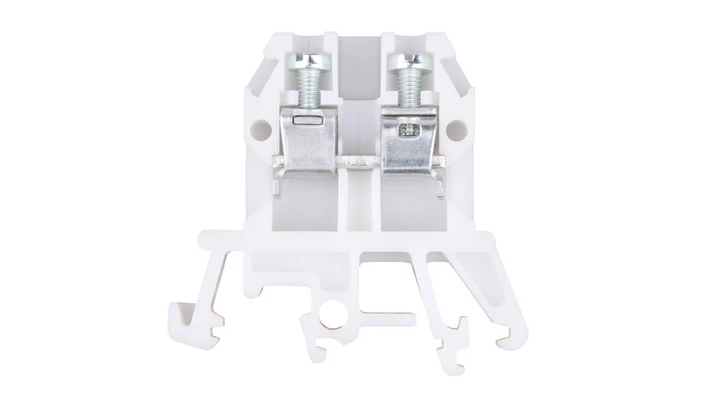 Złączka szynowa przelotowa 2-przewodowa 4mm2 biały ZUG-G4 A11-0102