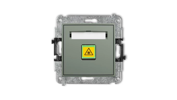 MINI Mechanizm gniazda światłowodowego/optycznego pojedynczego szałwiowy 61MGOP-1