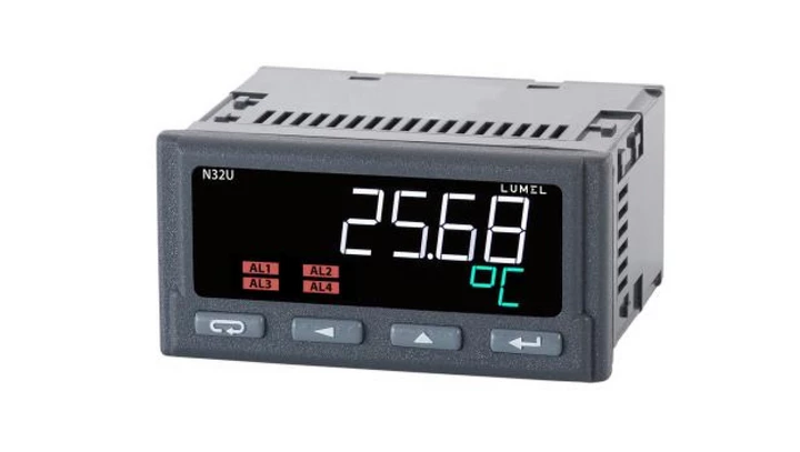 Progr. miernik cyfrowy, we. temper. i dc N32U Zasilanie N32U 220000000M0