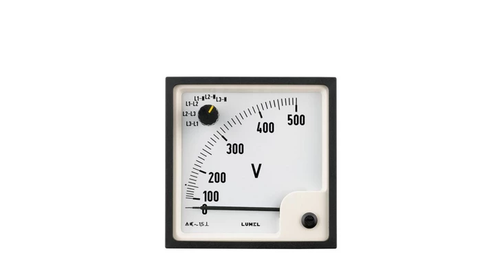 Woltomierz z przełącznikiem 72x72mm 8kV 6k/100 C3 K=90 EP27NE7210000