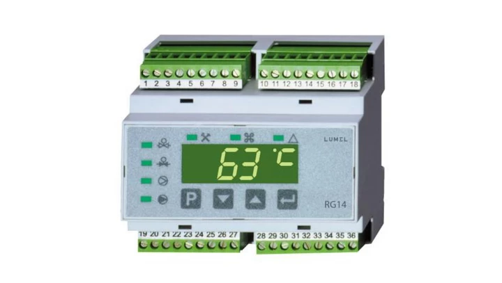 Regulator temp. centr. ogrz. RG14 1:interfejs RS-485 RG1411000