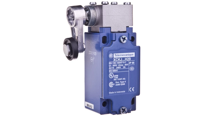 Wyłącznik krańcowy 1R 1Z migowy metal dźwignia obrotowa XCKJ10511H29