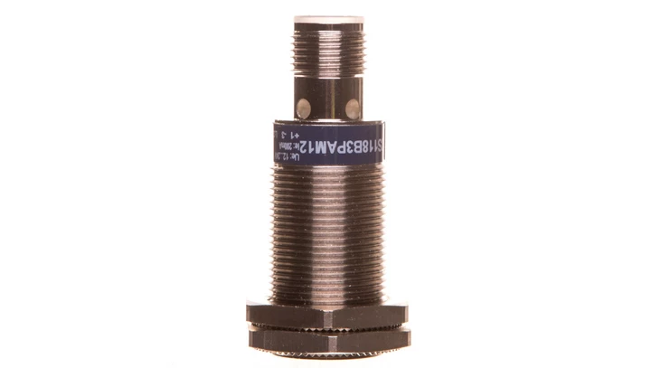 Czujnik indukcyjny M18 8mm 12-24V DC PNP 1Z 3 przewodowy (2m) XS118B3PAM12