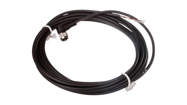 Złącze wtykowe żeńskie M12 kątowe /5m/ XZCP1241L5