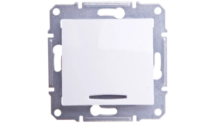 Sedna Przycisk schodowy z podświetlaniem biały SDN1520121