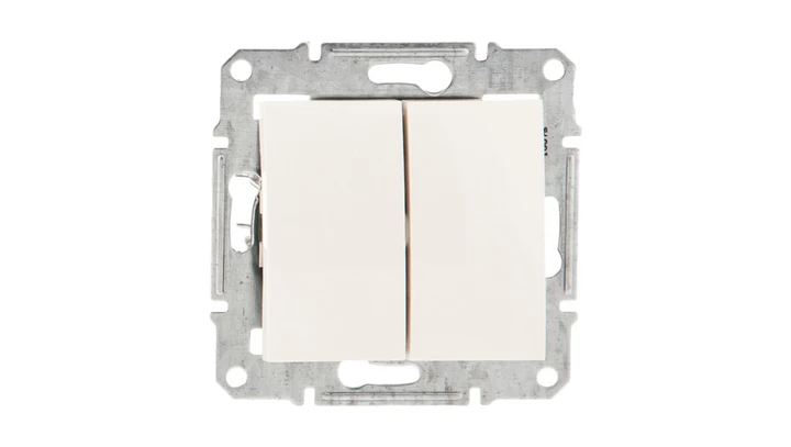 Sedna Łącznik świecznikowy 10AX kremowy IP44 SDN0300423