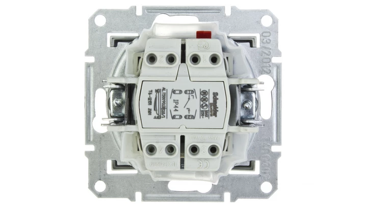 Sedna Łącznik 1-biegunowy aluminium 1-bieg IP44 SDN0100360