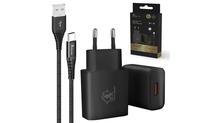 Ładowarka USB Extralink Smart Life 15W z 2m przewodem USB-C