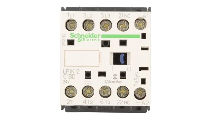 Stycznik mocy 12A 3P 24V DC 0Z 1R LP1K1201BD