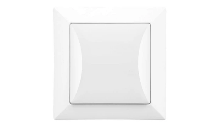 Łącznik podtynkowy krzyżowy, Pola biały, 33024