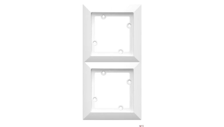 Ramka podwójna biała, Pola 33031