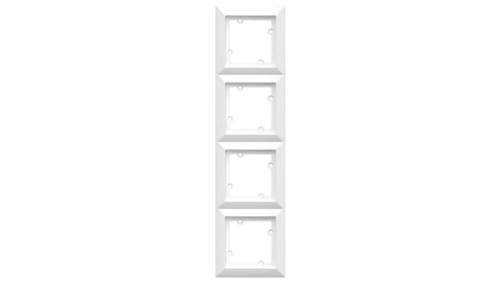 Ramka poczwórna, biała, 33033