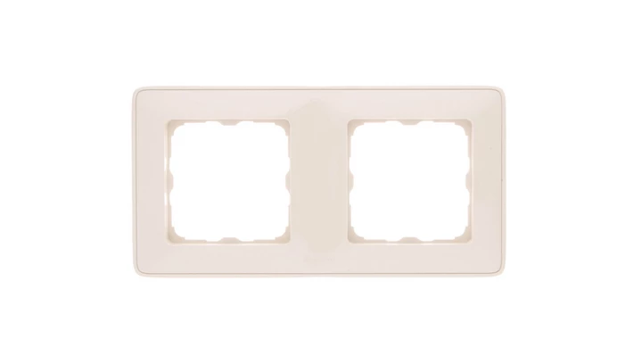 CARIVA Ramka podwójna uniwersalna kremowa 773752