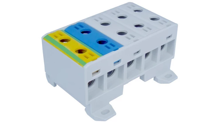 Listwa zaciskowa uniwersalna 5-torowa 5x16 E.4160/16