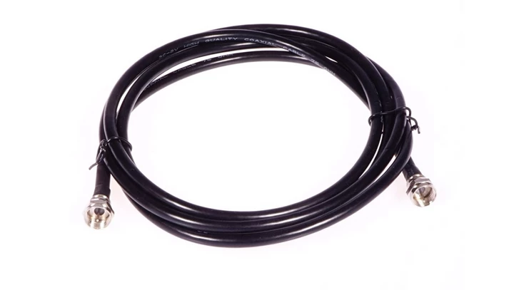 Przewód antenowy satelitarny F 1,8m czarny LIBOX LB0070