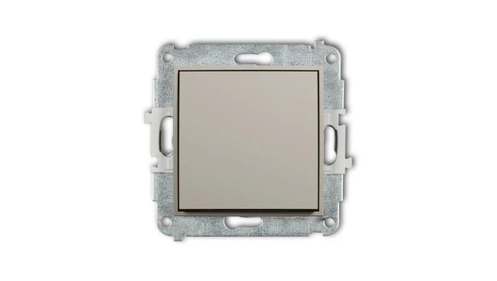ICON Mechanizm łącznika krzyżowego (jeden klawisz bez piktogramu) taupe 60IWP-6.1