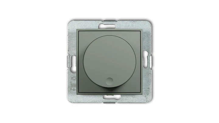 ICON Mechanizm elektronicznego regulatora oświetlenia przyciskowo-obrotowego do lamp LED szałwiowy 61IRO-2