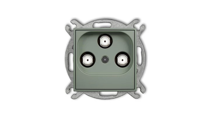 ICON Mechanizm gniazda multimedialnego 3F DATA (Vectra) szałwiowy 61IGMV