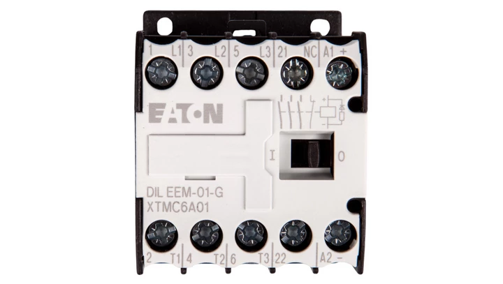 Stycznik mocy 6A 3P 24V DC 0Z 1R DILEEM-01-G(24VDC) 051650