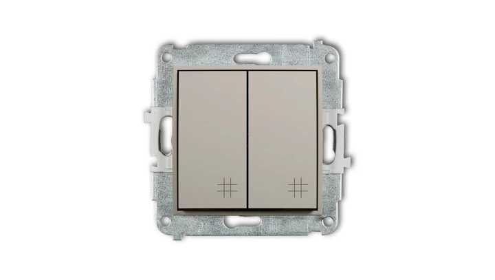 MINI Mechanizm łącznika podwójnego krzyżowego taupe 60MWP-66