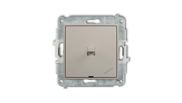 MINI Mechanizm łącznika schodowego w stylu amerykańskim taupe 60MWPUS-3