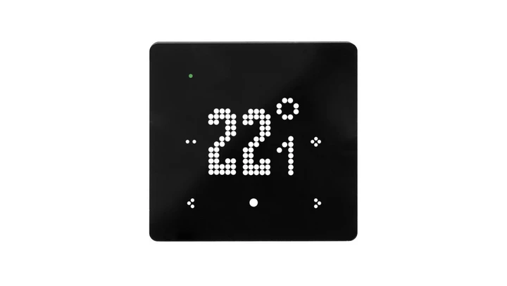 Regulator temperatury dotykowy LED Wi-Fi Supla GKW-01 czarny SPL10000013