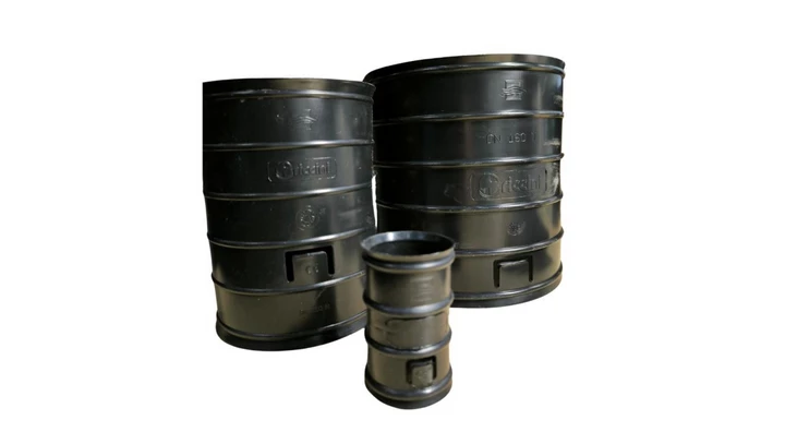 Złączka do rury karbowanej RHDPE 110mm 19MC110