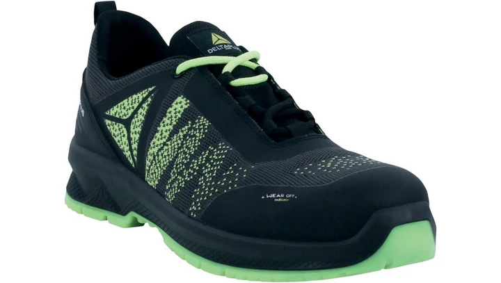 Półbuty z mikrofibry, TPU, dziane, kolor Czarno-żółty, rozmiar: 40, MARATSPSJA40