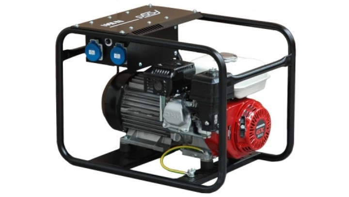 Agregat prądotwórczy 1-fazowy asynchroniczny 2,7kW 11,7A IP54 230V Honda GX200 FH 3541