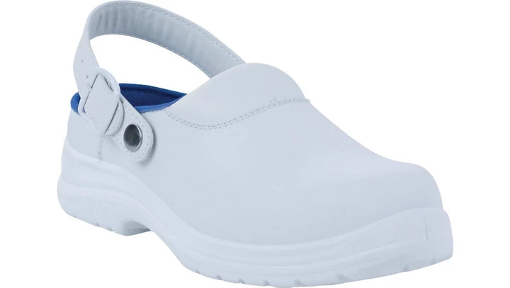 Chodaki z mikrofibry, podeszwa z dwuwarstwowego PU kolor biały rozmiar 47 MAUB4SBBC47