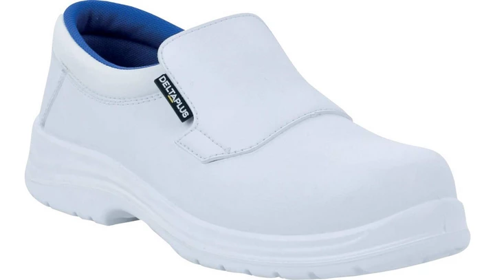 Półbuty z mikrofibry podeszwą z dwuwarstwowego pu kolor biały rozmiar 39 ROBI4S2BC39