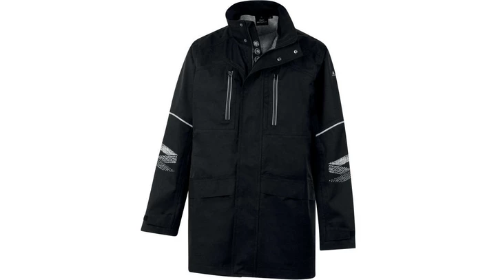 Lekka kurtka przeciwdeszczowa, kolor Czarny, rozmiar L, GRAFIZ