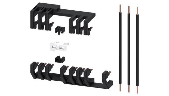 Zestaw montażowy do rozruchu nawrotnego do 3RC7 ILM wielkość S00 na szyny 60 mm lub 3RV29 3RA2913-2LA2
