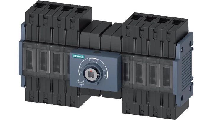 Przełącznik sieciowy 3KC, obsługiwany ręcznie 4-bieg., Iu: 63 A 3KC0426-2ME00-0AA0