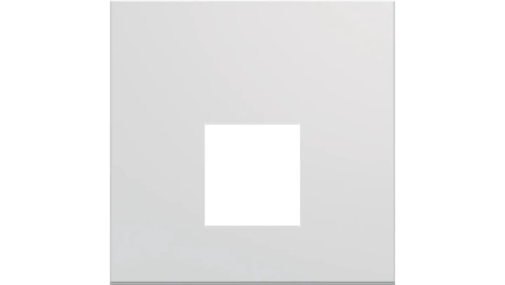 gallery Płytka czołowa pojedyncza do gniazda RJ45 oraz VDI 2M biały WXD202B