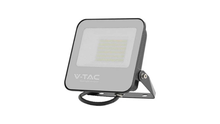 Projektor LED 50W 9250lm 6500K 185LM/W IP65 Czarny 5 Lat Gwarancji 9893-5