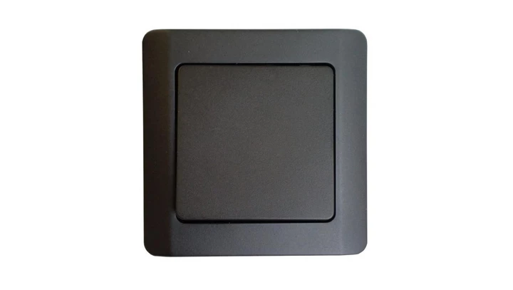 Łącznik podtynkowy uniwersalny, Silva, czarny / 46210