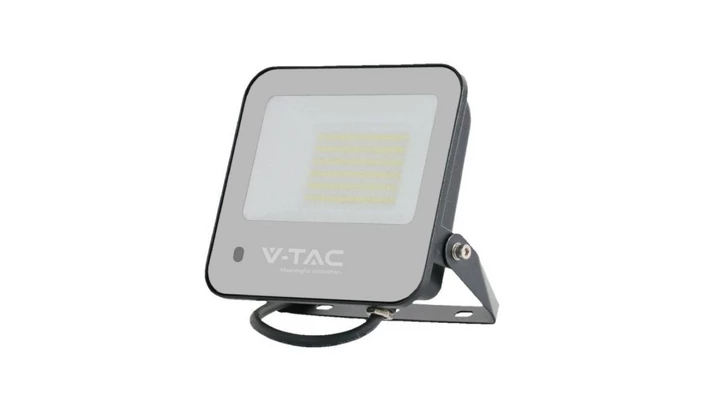 Projektor LED 50W 4000lm RGB + 6500K IP65 Czarny (pilot w zestawie) 23463