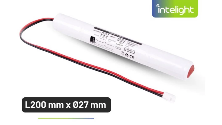 Pakiet akumulatorów NiCd 4 x C 2500mAh 4,8V HT-L / do PRIMUS TEC 6-58 2h / PRIMUS LED 2h/B - L200 x Ø27 / 40161