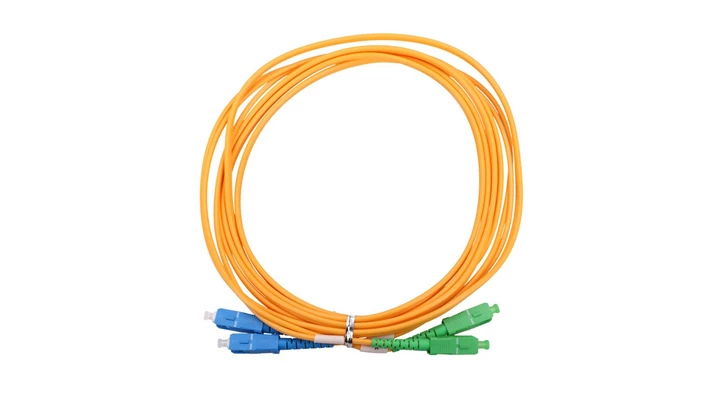 Patchcord Jednomodowy, Duplex, G652D, 3mm, 20m Extralink SC/APC-SC/UPC