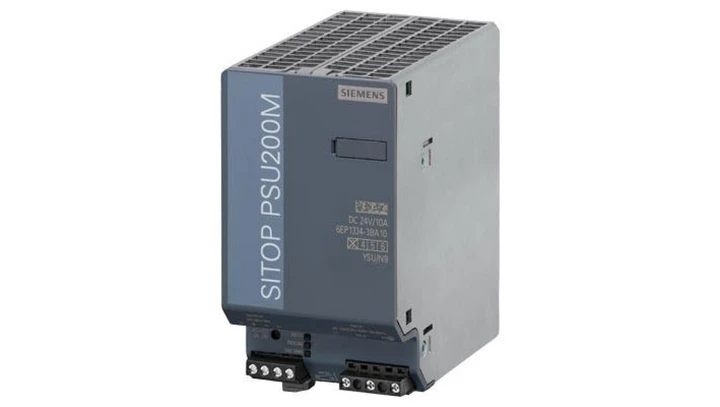 Zasilacz SITOP PSU200M PLUS wej. 120-230/230-500 V AC wyj. 24 V/10 A DC 6EP1334-3BA10-8AB0