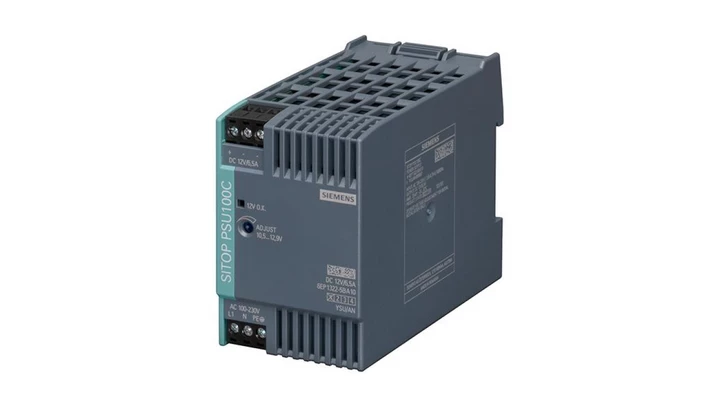 Zasilacz na szynę DIN Siemens SITOP PSU100C 12V/6,5A 6EP1322-5BA10