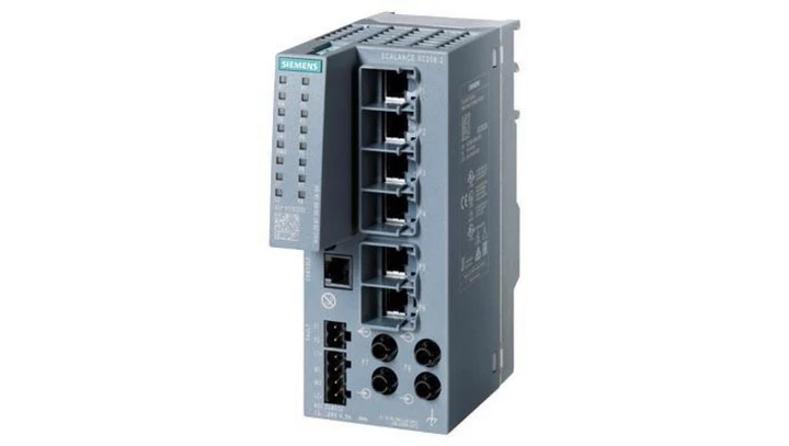 Switch przemysłowy zarządzalny SCALANCE XC206-2, 6x 100 Mbit/s RJ45, 2x 100 Mbit/s ST/BFOC, 6GK5206-2BB00-2AC2