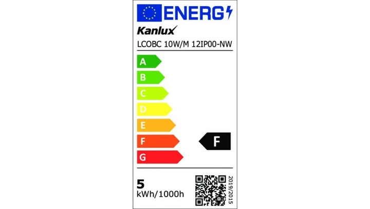 Taśma LED 12V LCOBC 10W/M 12IP00-NW 1000m/m 4000K Ra90 rolka 50mb 3 lata Gwarancji 38904