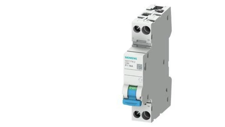 Wyłącznik ochronny do obwodów wtórnych F1 4A 230V AC 50/60 HZ 60V DC 5SY1704-2