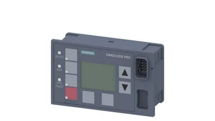 Panel operatorski w wyświetlaczem 3UF7210-1AA01-0