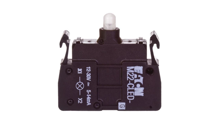 Oprawka z LED zielona 12-30V AC/DC M22-CLED-G 216571