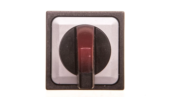 Napęd przełącznika 2 położeniowy czarny z podświetleniem bez samopowrotu Q25LWK1R-RT 040660