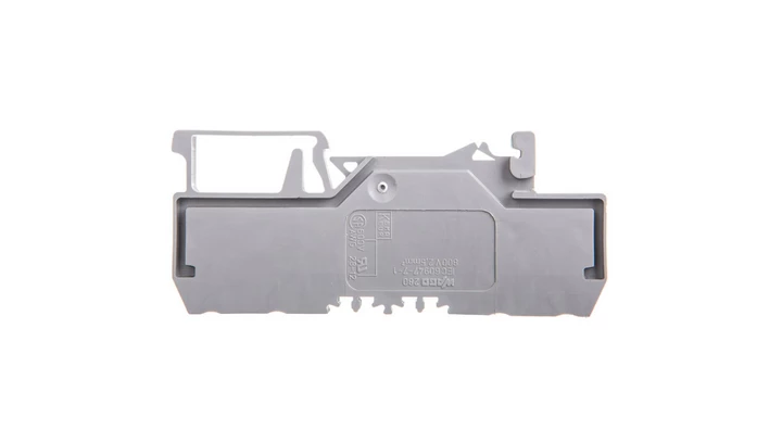 Złączka szynowa 4-przewodowa 2,5mm2 szara 280-826 /100szt./